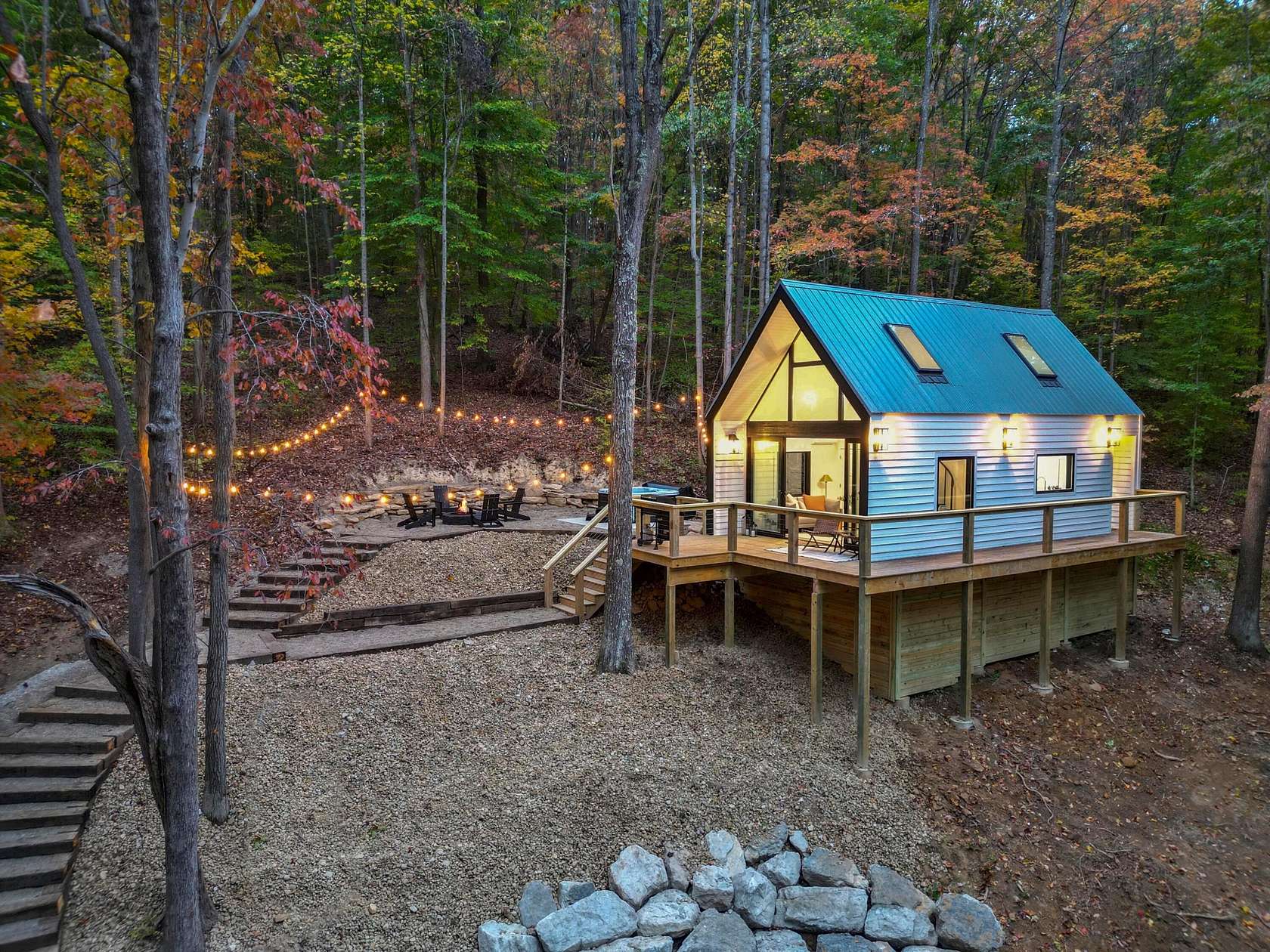 6.9 Acres of Land with Home for Sale in Rockbridge, Ohio