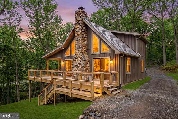 3.9 Acres of Land with Home for Sale in Paw Paw, West Virginia