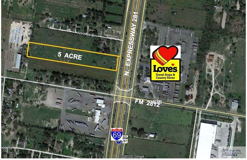 5 Acres of Residential Land for Sale in Edinburg, Texas