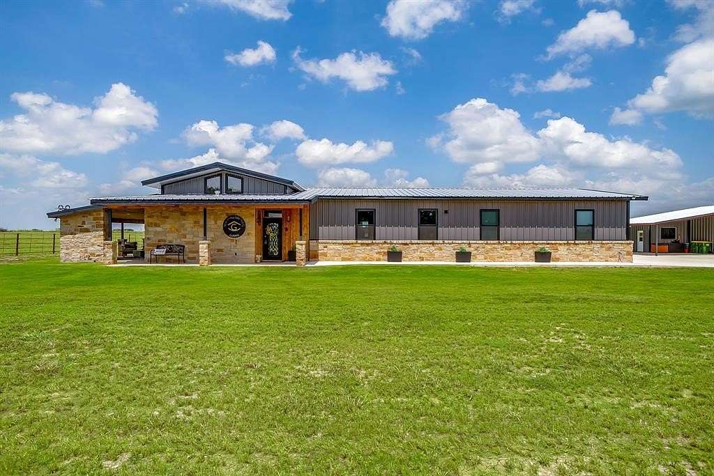 10 Acres of Land with Home for Sale in Blum, Texas