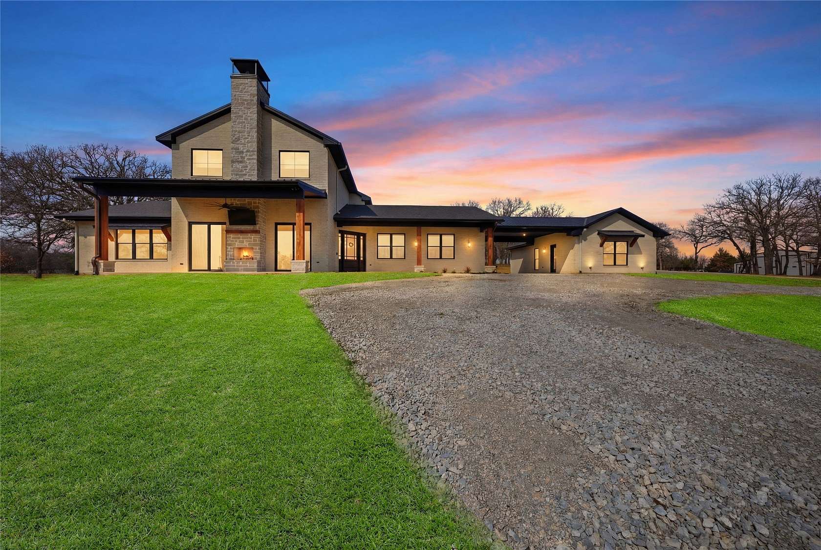 11.5 Acres of Recreational Land with Home for Sale in Gainesville, Texas