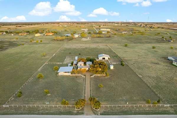 4.65 Acres of Land with Home for Sale in Ponder, Texas