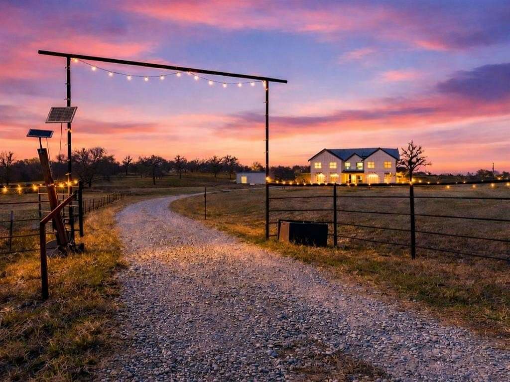 8 Acres of Land with Home for Sale in Weatherford, Texas