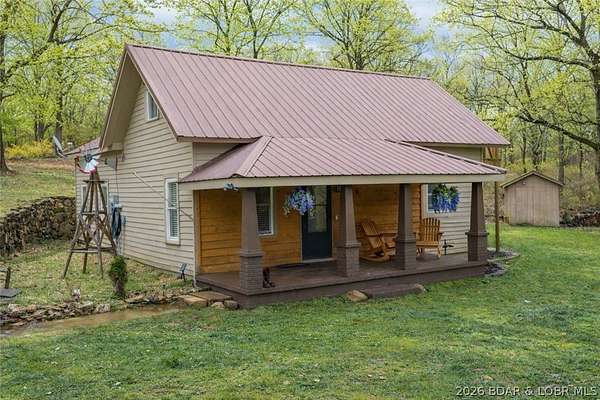 3.5 Acres of Land with Home for Sale in Eldon, Missouri