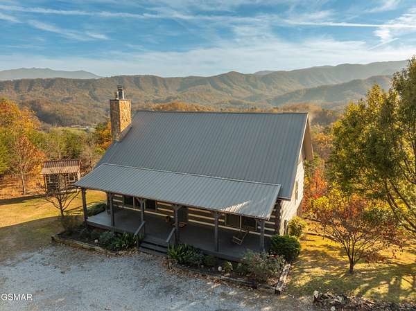 2.86 Acres of Land with Home for Sale in Sevierville, Tennessee