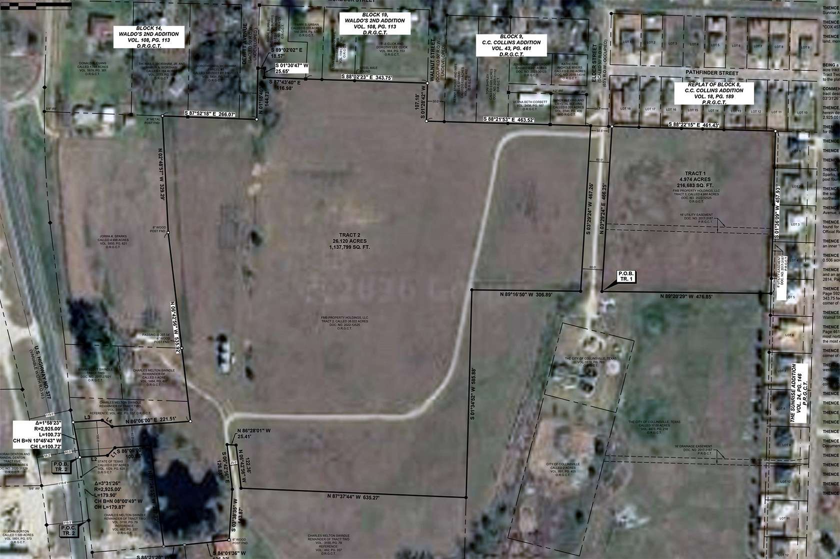 31 Acres of Commercial Land for Sale in Collinsville, Texas