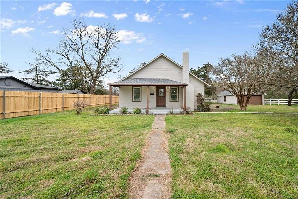 6.5 Acres of Land with Home for Sale in Teague, Texas