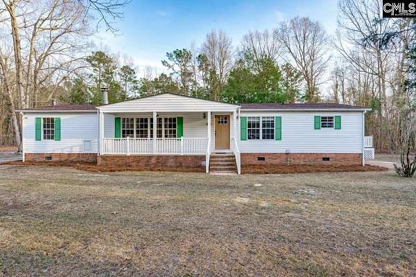 3 Acres of Land with Home for Sale in Ridgeway, South Carolina