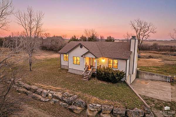 17.7 Acres of Land with Home for Sale in Junction City, Kansas