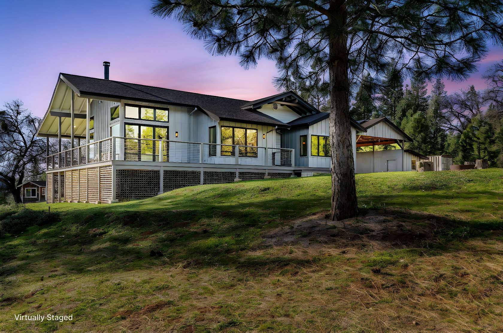 192 Acres of Land with Home for Sale in Wilseyville, California