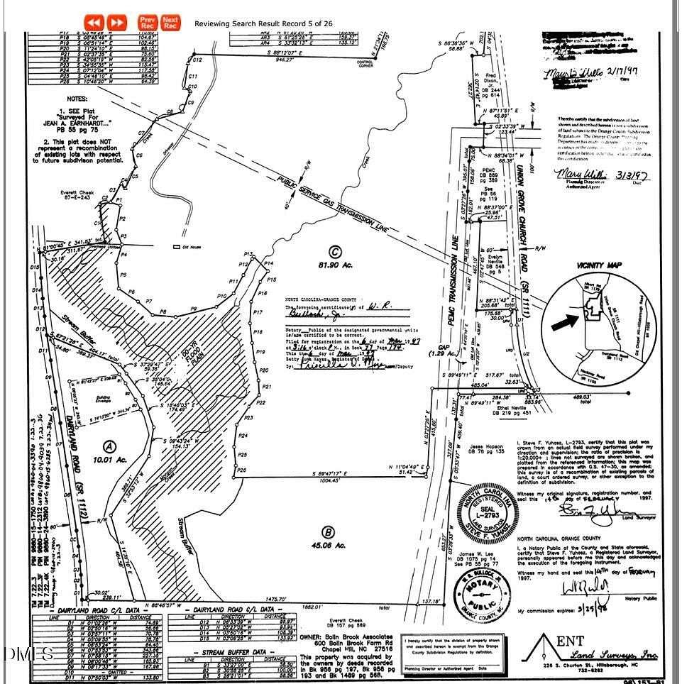 10 Acres of Land for Sale in Chapel Hill, North Carolina