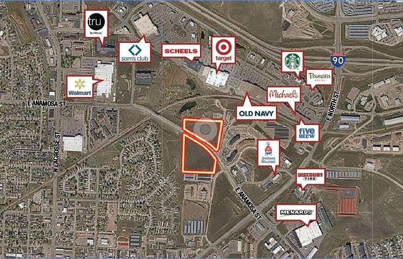 15.3 Acres of Mixed-Use Land for Sale in Rapid City, South Dakota