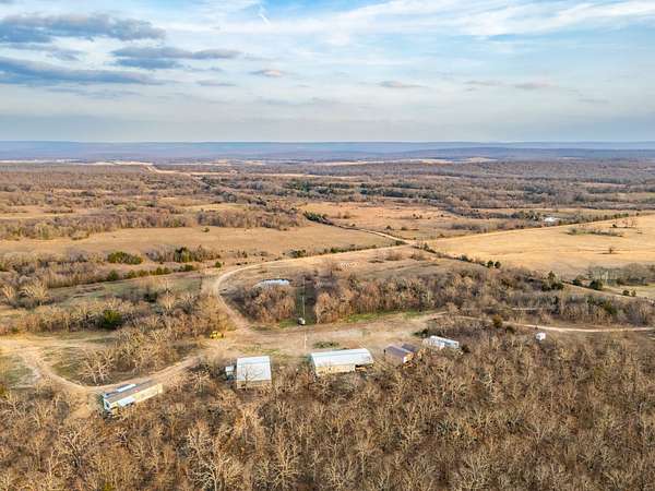 320 Acres of Land with Home for Sale in Wardville, Oklahoma