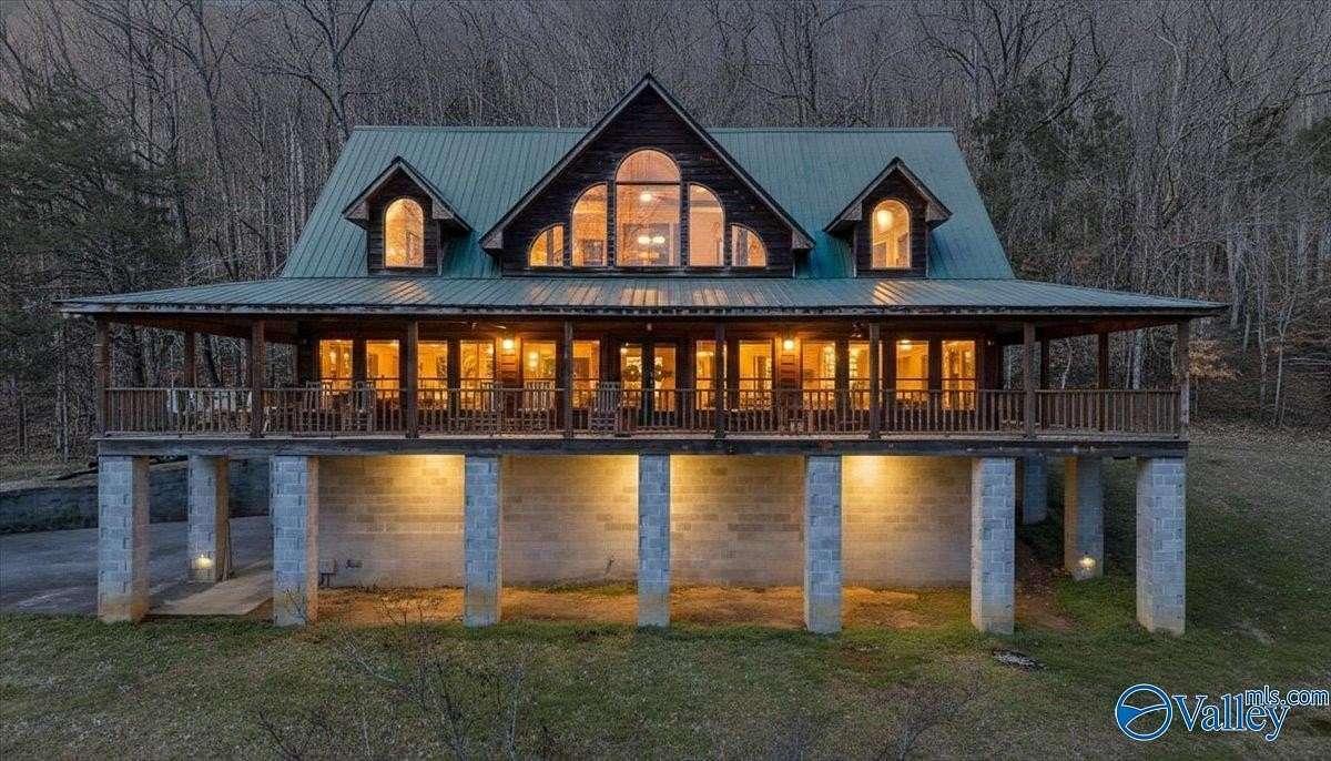 84 Acres of Recreational Land with Home for Sale in Estillfork, Alabama