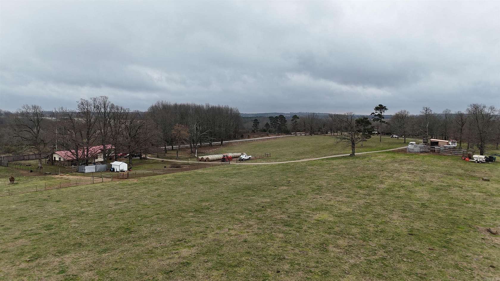 25.8 Acres of Land with Home for Sale in Fox, Arkansas