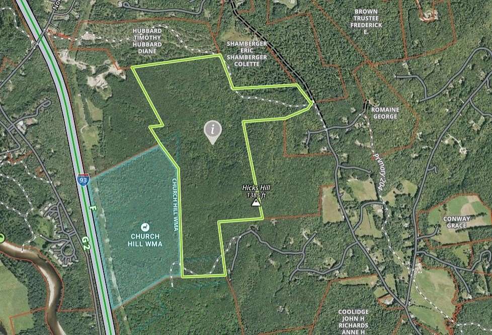 225 Acres of Recreational & Residential Land for Sale in Ashland, New Hampshire