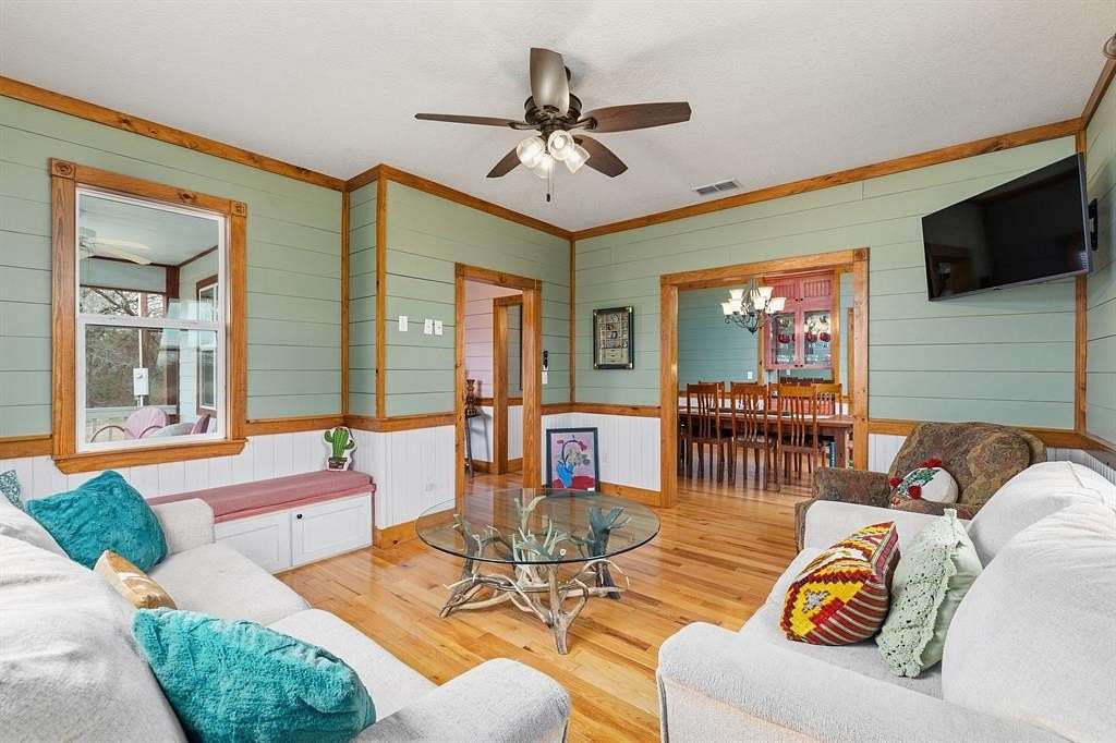 16.9 Acres of Land with Home for Sale in Blanket, Texas