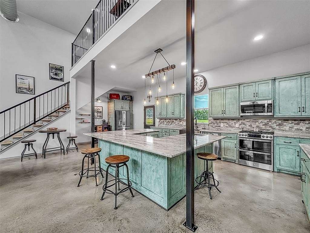 7.87 Acres of Land with Home for Sale in Campbell, Texas