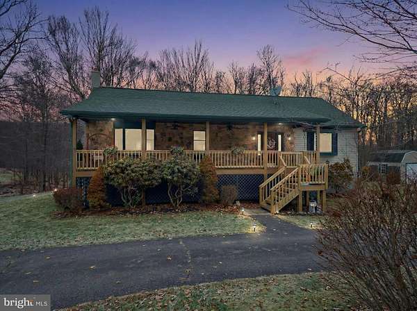 11 Acres of Recreational Land with Home for Sale in Newfoundland, Pennsylvania