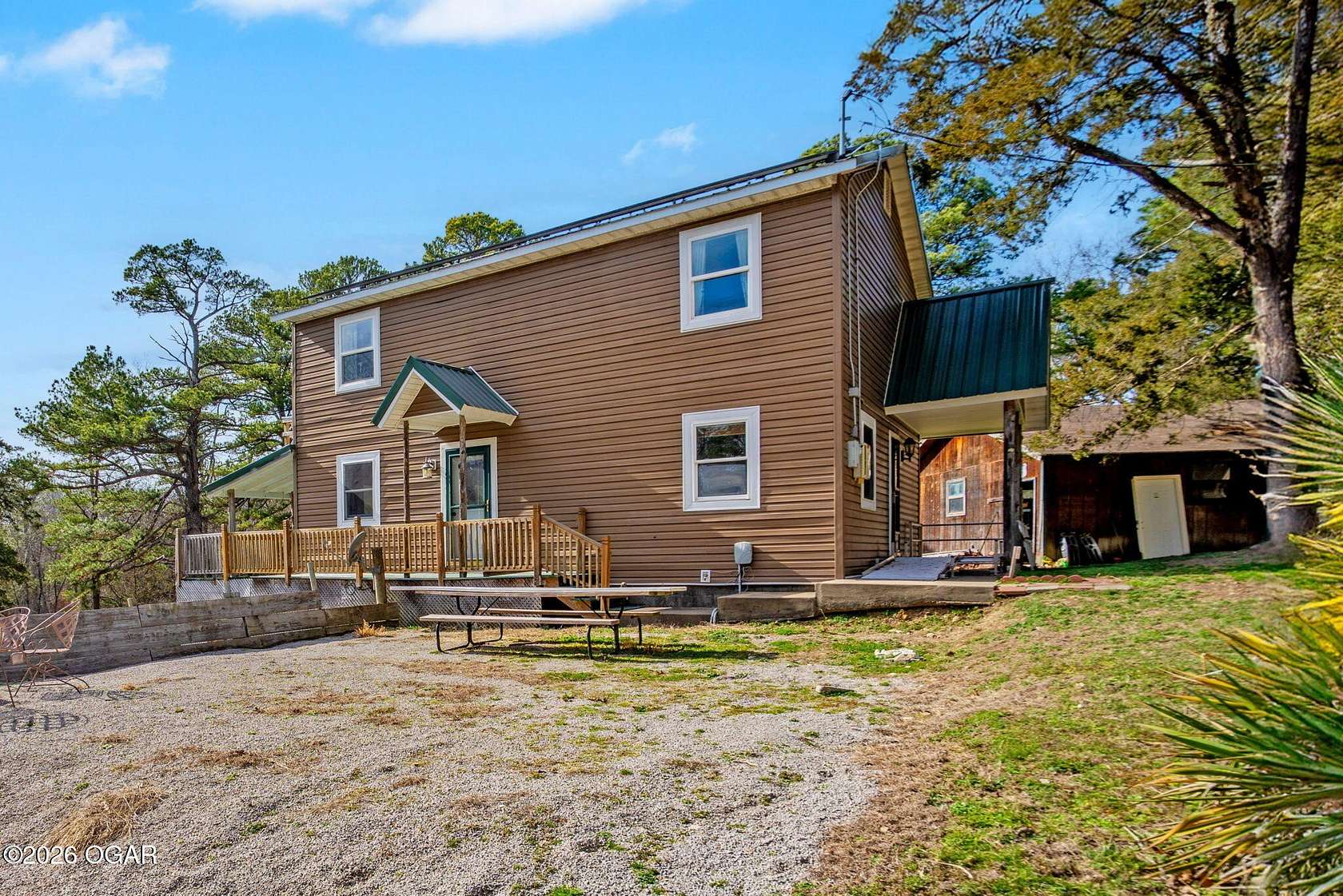 5 Acres of Land with Home for Sale in Pineville, Missouri