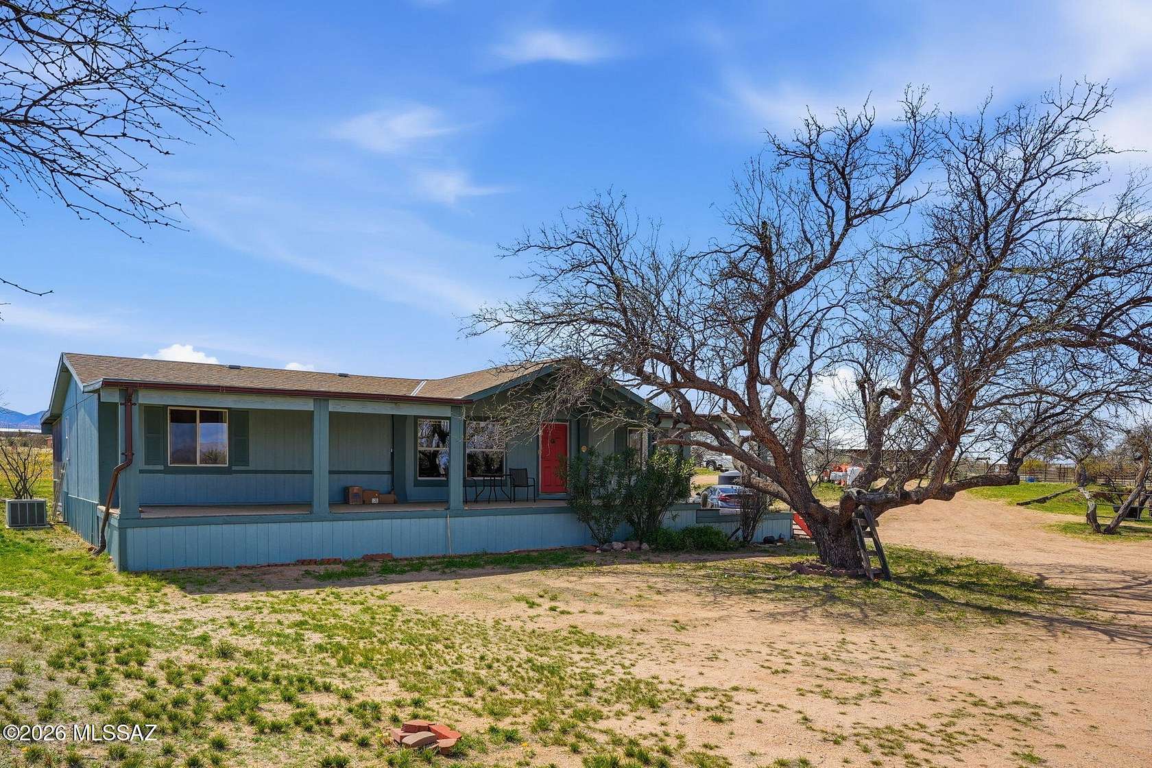 9.38 Acres of Land with Home for Sale in Benson, Arizona