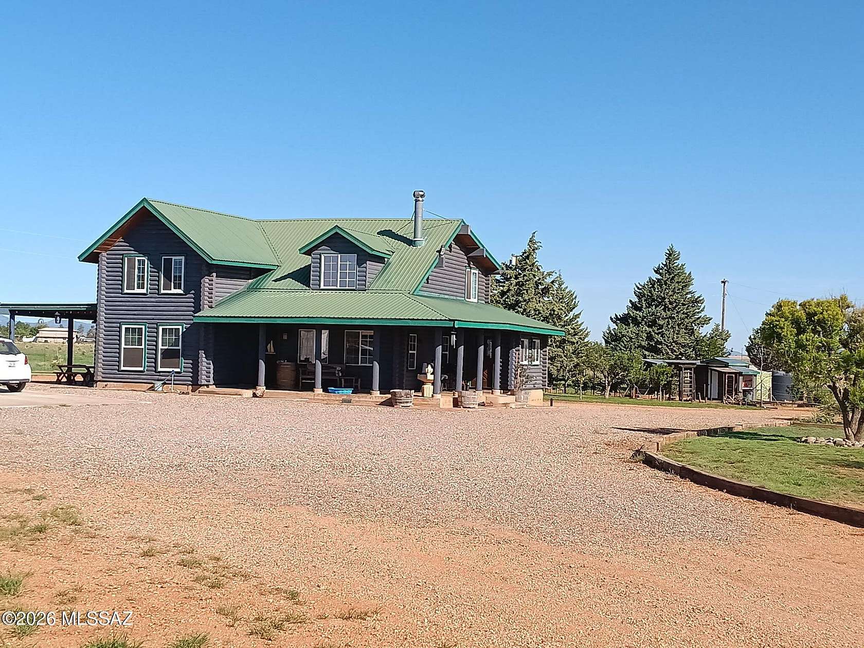 10 Acres of Land with Home for Sale in Elgin, Arizona