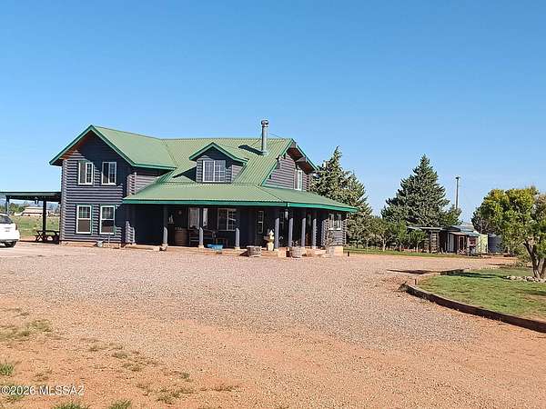 10 Acres of Land with Home for Sale in Elgin, Arizona