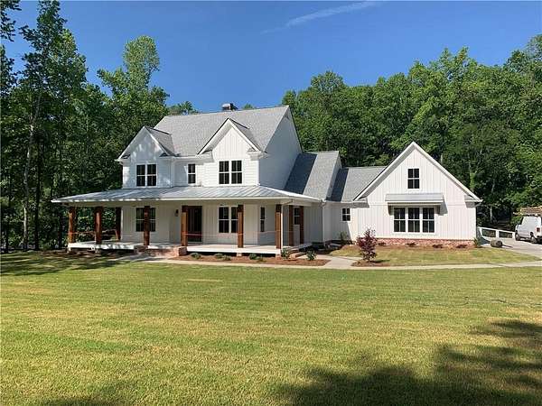 8.45 Acres of Land with Home for Sale in Ball Ground, Georgia