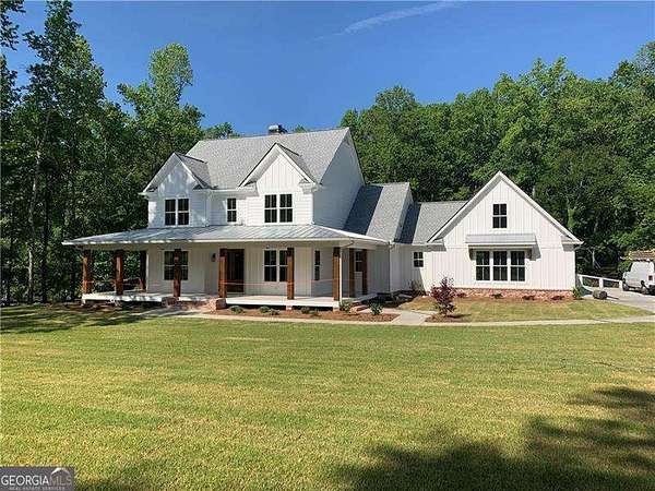 8.45 Acres of Land with Home for Sale in Ball Ground, Georgia