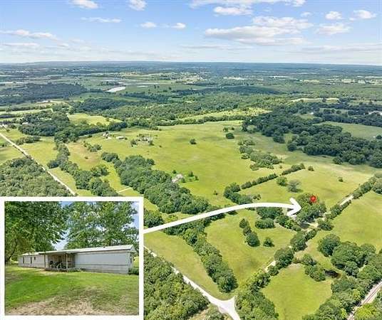 34 Acres of Agricultural Land with Home for Sale in Bennington, Oklahoma