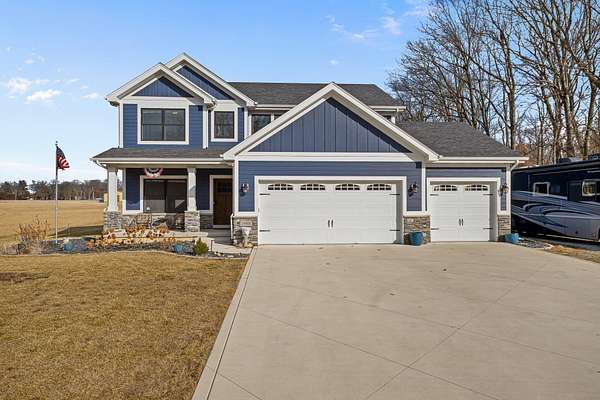 6 Acres of Land with Home for Sale in Lowell, Indiana