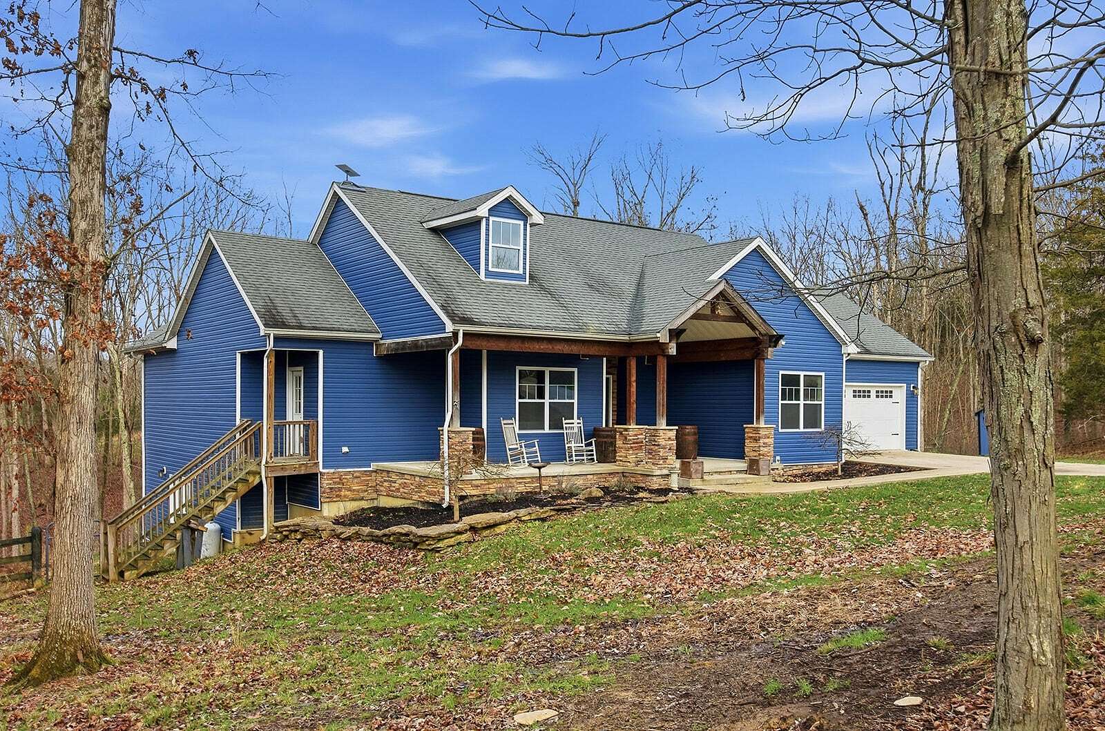 7.12 Acres of Land with Home for Sale in Waddy, Kentucky