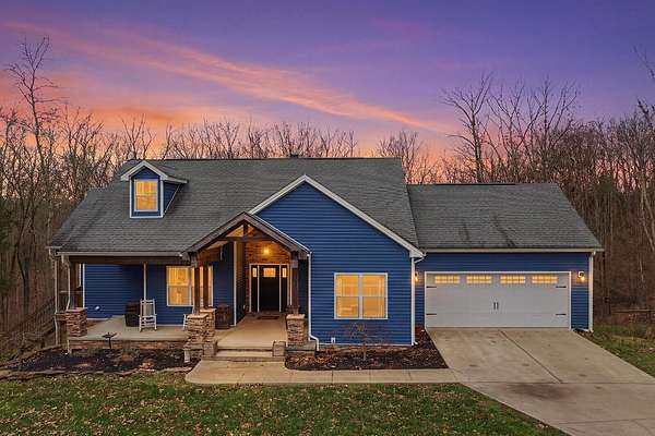 7.12 Acres of Land with Home for Sale in Waddy, Kentucky