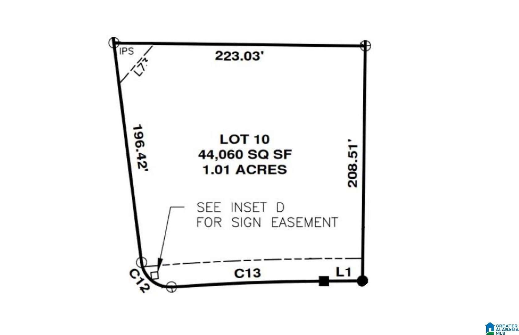 1 Acre of Residential Land for Sale in Birmingham, Alabama