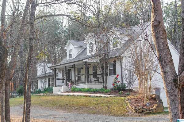 7.56 Acres of Land with Home for Sale in Sterrett, Alabama