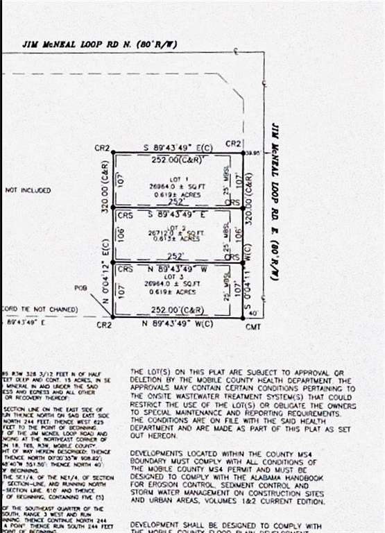 0.65 Acres of Residential Land for Sale in Grand Bay, Alabama