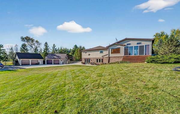 8 Acres of Land with Home for Sale in Black Creek, Wisconsin