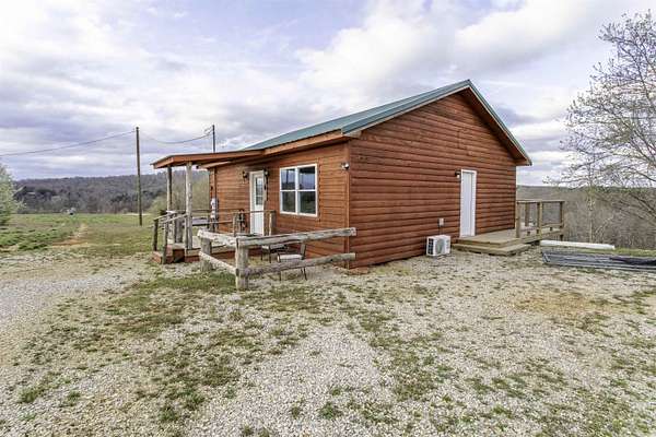 4.13 Acres of Land with Home for Sale in Hardy, Arkansas