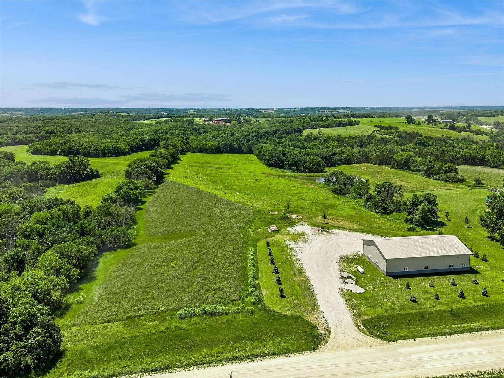 11.2 Acres of Recreational & Residential Land for Sale in St. Charles, Iowa