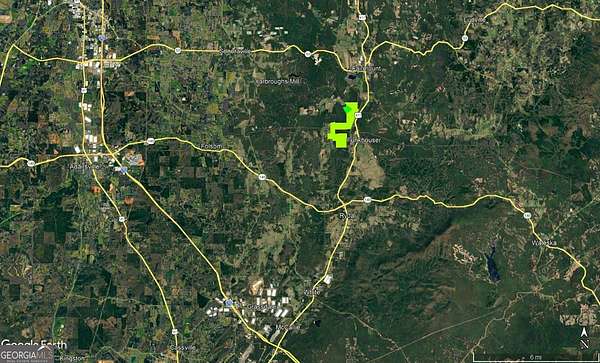 821 Acres of Recreational Land for Sale in Rydal, Georgia
