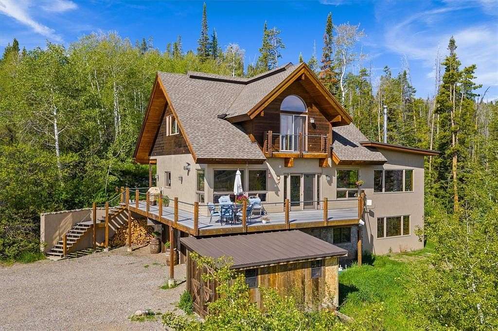 5 Acres of Land with Home for Sale in Steamboat Springs, Colorado