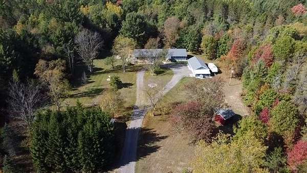 11 Acres of Recreational Land with Home for Sale in Branch Township, Michigan