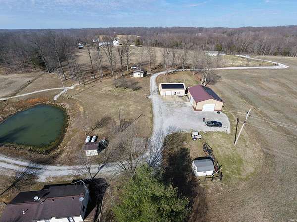 90.8 Acres of Land with Home for Sale in Bedford, Indiana