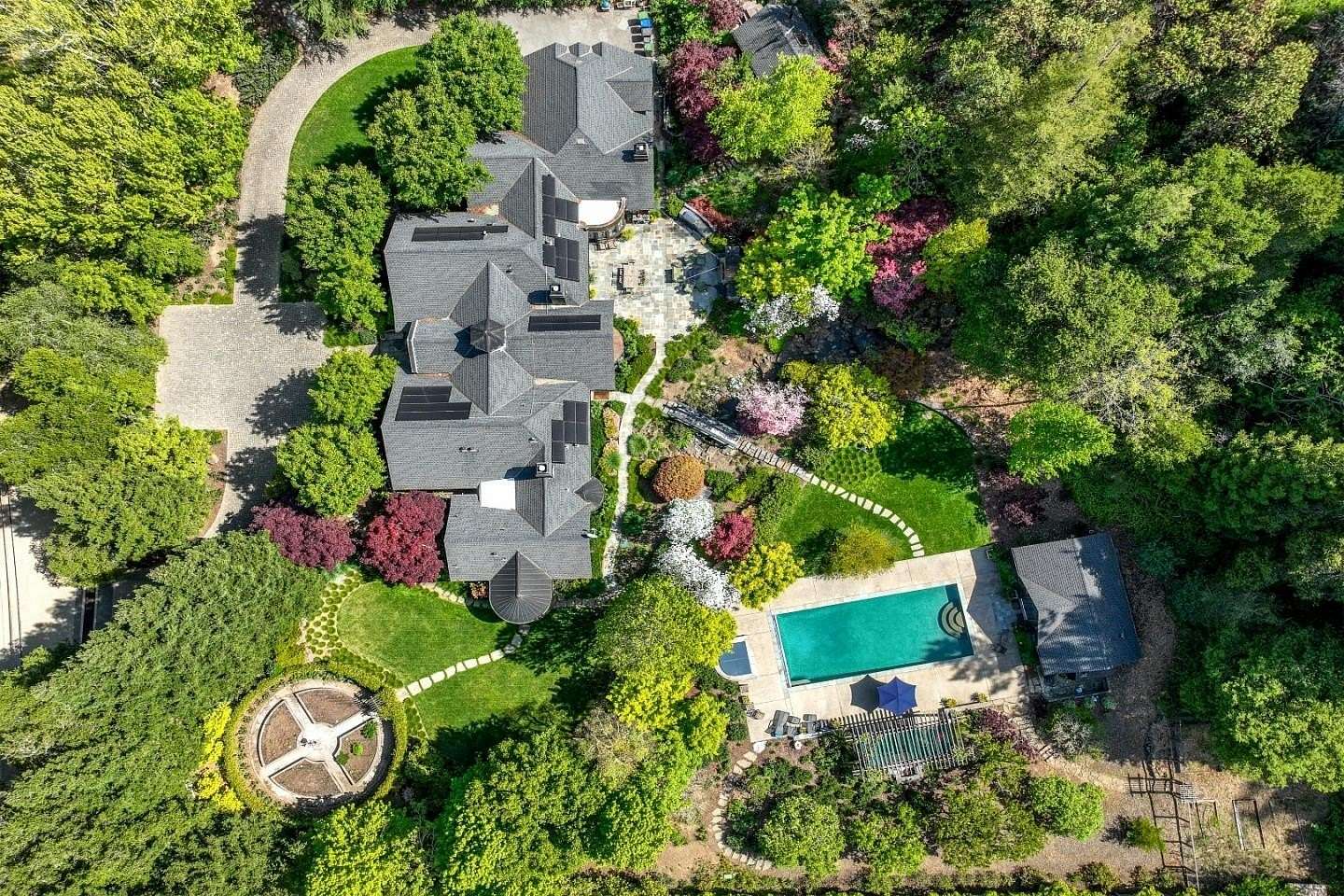 2.7 Acres of Land with Home for Sale in Woodside, California