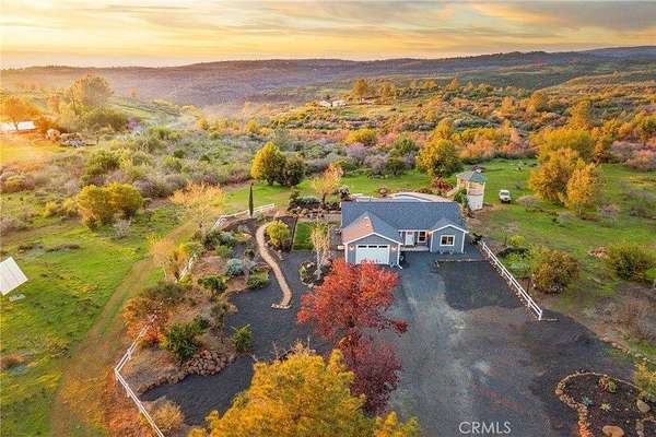 9 Acres of Land with Home for Sale in Chico, California