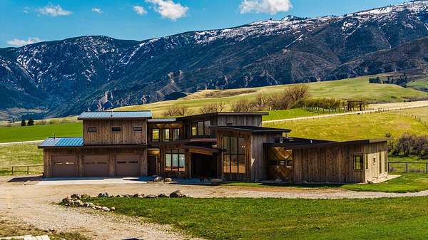 29.8 Acres of Land with Home for Sale in Big Horn, Wyoming