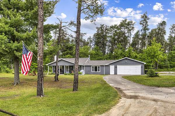5 Acres of Land with Home for Sale in St. Helen, Michigan
