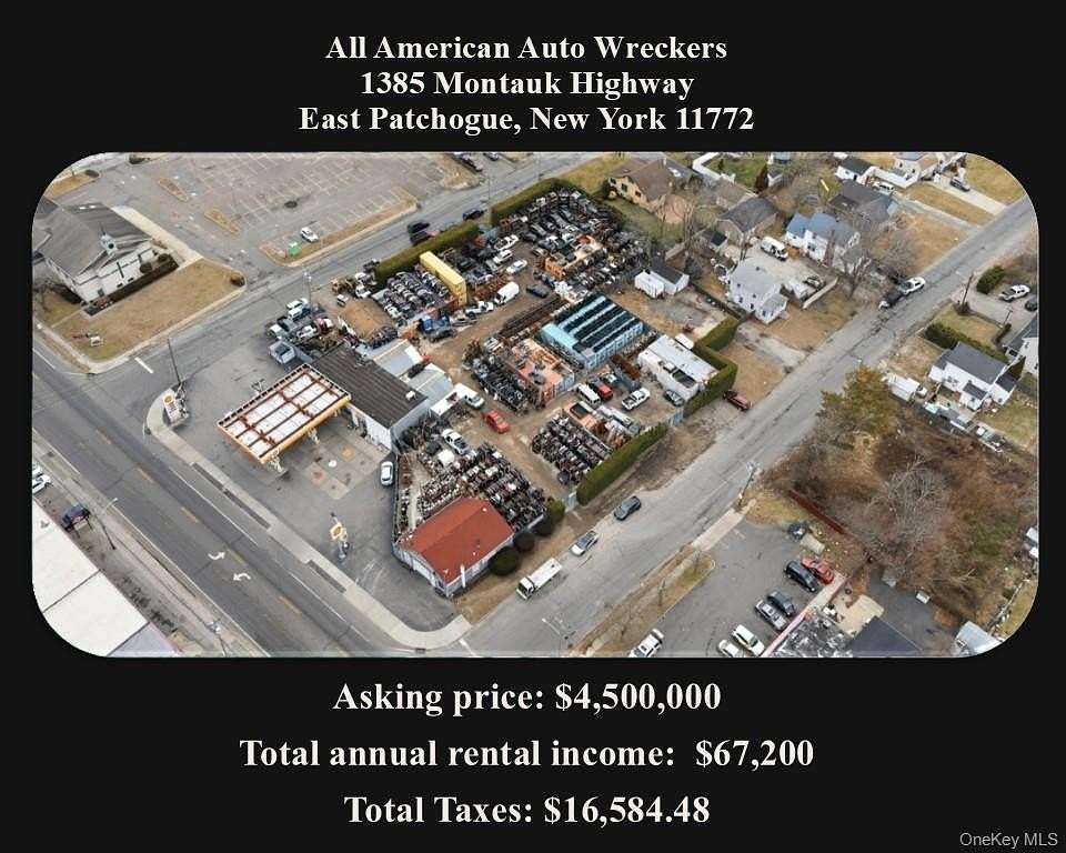 1.3 Acres of Mixed-Use Land for Sale in East Patchogue, New York