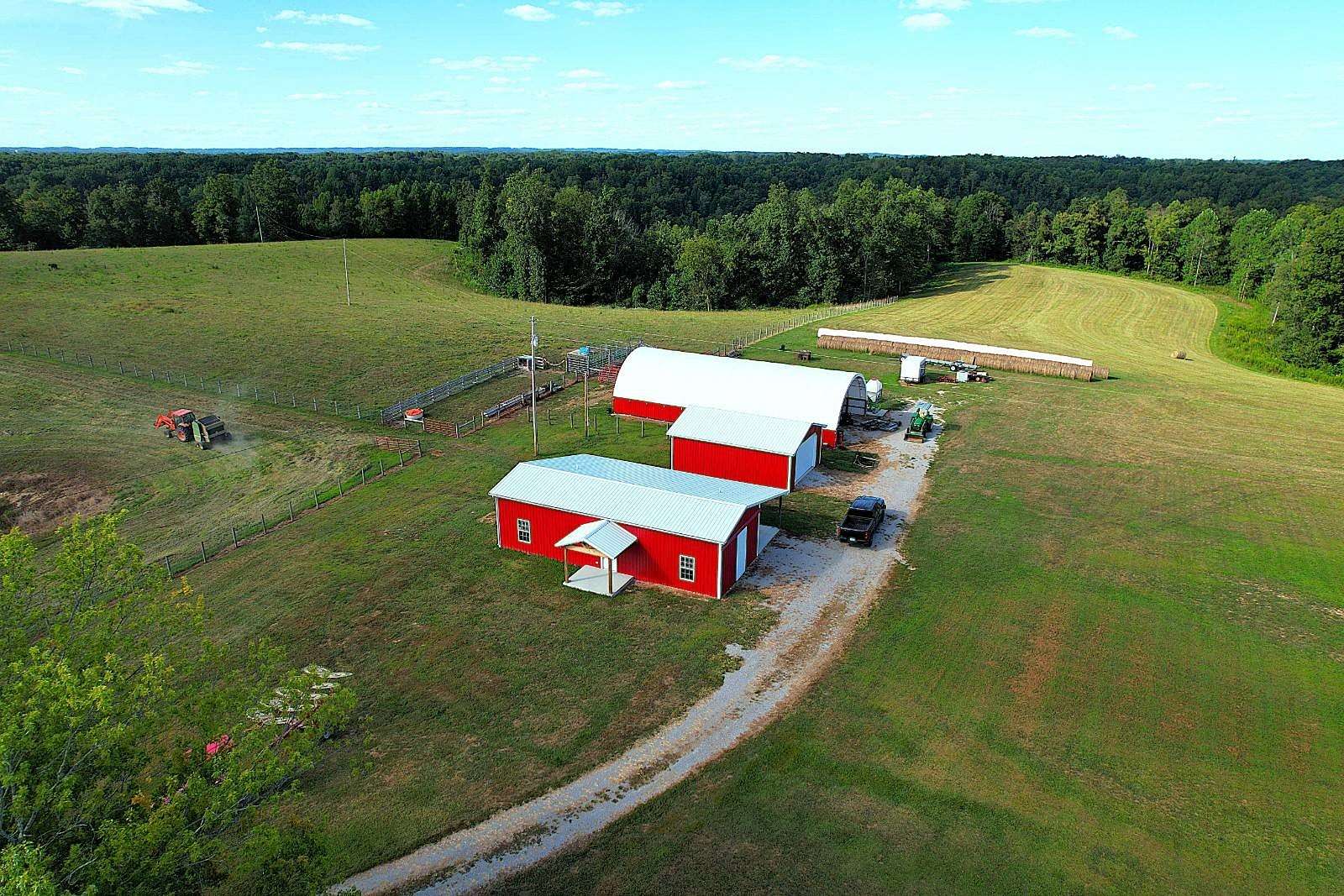 32 Acres of Recreational Land with Home for Sale in Liberty, Kentucky