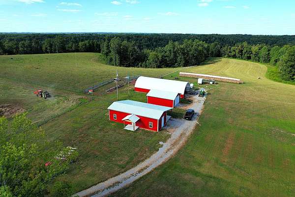 32 Acres of Recreational Land with Home for Sale in Liberty, Kentucky